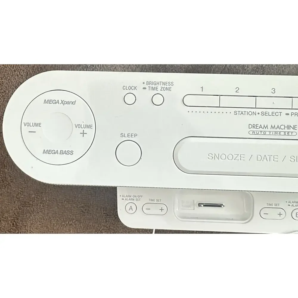 Sony Model ICF-CS10iP iPod Docking Station with Am/Fm Clock Radio & Cable